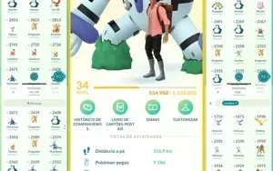 Conta Pokemon Go Nível 34