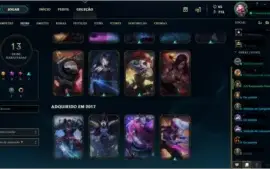 vendo conta league of legends