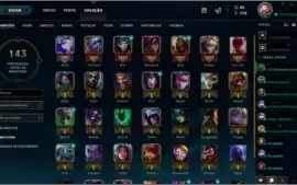 vendo conta league of legends