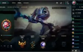 vendo conta league of legends