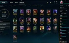 vendo conta league of legends