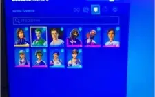 conta de fortnite 150 skins