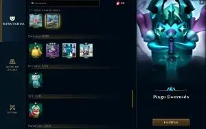 Conta LOL/TFT Lvl 486
