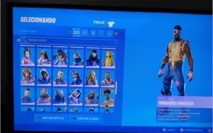 Conta fortnite s3  com 127 skins + salve o mundo