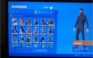 Conta fortnite s3  com 127 skins + salve o mundo