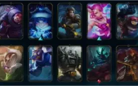 Conta de LOL,Lv 151,prata 2,Com 73 skins