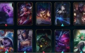 Conta de LOL,Lv 151,prata 2,Com 73 skins