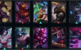 Conta de LOL,Lv 151,prata 2,Com 73 skins
