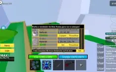 Conta Super forte no blox fruits é em outros jogos