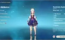 Conta AR-38. Diluc, Ayaka
