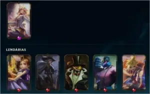 Conta Platina 3 com 246 skins, leia a descrição.