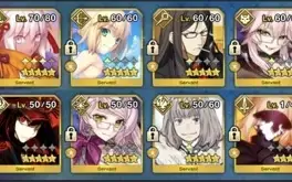 Fate Grand Order [jp] Conta inicialmente 7 SSR