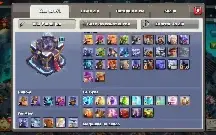 Conta Clash Of Clans Cv 15 Com 1950 Gemas E Praticamente Ful