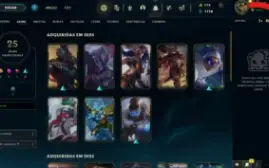 Conta Bronze Iv Skins Lendárias, Épicas E Legado Barata D+