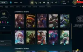 Conta Bronze Iv Skins Lendárias, Épicas E Legado Barata D+