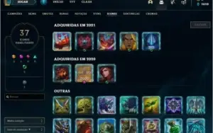 CONTA PLATINA SMURF COM O WR ALTO