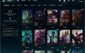 CONTA PLATINA SMURF COM O WR ALTO