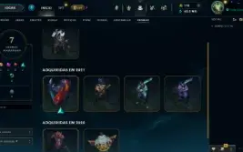 Conta com 400+ Skin Platina 4