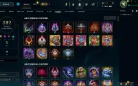 Conta com 400+ Skin Platina 4