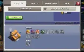 Clash of Clans CV9 7400 Gemas