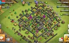 Clash of Clans CV9 7400 Gemas