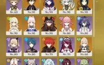 Conta Genshin Impect 13 personagens 5*  Ar57
