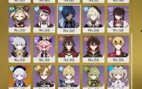 Conta Genshin Impect 13 personagens 5*  Ar57