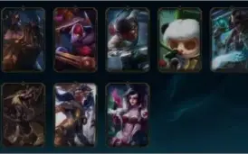 Conta league of legends 33 skins 4 lendárias 2 vitoriosas