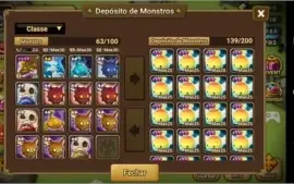 Conta Summoners Wars servidor Global F3