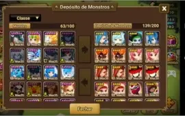 Conta Summoners Wars servidor Global F3