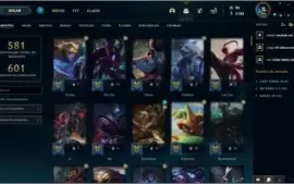 Conta Diamante, com 5 anos de game...