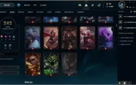 Conta Diamante, com 5 anos de game...