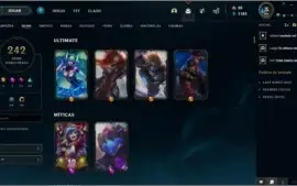 Conta Diamante, com 5 anos de game...