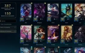 💎 CONTA MONO AHRI COM TODAS SKINS~CROMAS~BORDAS~ICONES💎