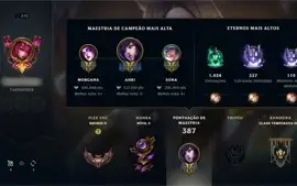 💎 CONTA MONO AHRI COM TODAS SKINS~CROMAS~BORDAS~ICONES💎