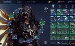 V>Conta mir4 guerreiro lv 70