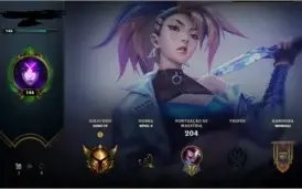 CONTA LOL NIVEL 140