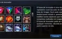 Prata 3 Prata 2 90 Campeões, 25 skins, 33 ícones