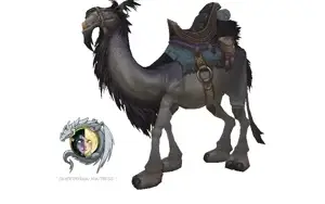 Montaria Wow - Camelo Cinza - Grey Riding Camel