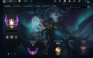 Conta MESTRE, level 161, 92 campeões e 48 skins