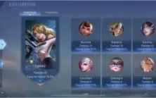 CONTA MLBB +200 SKINS, 79 HEROES, ELO MÁXIMO MÍTICO IV