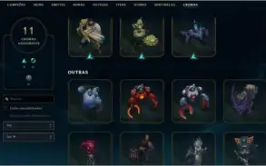 134 Skins, Todos os Campeões e 71k de EA ( e mais)