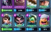 Conta Clash Royale lvl 11 4100+ 145k Gold 1k Gem