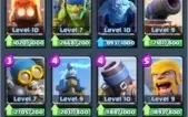 Conta Clash Royale lvl 11 4100+ 145k Gold 1k Gem