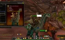SHADOWLANDS C/, MOUNT BRUTOSSAURO. TIER3 DRUID, RARE TABARDS