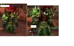 SHADOWLANDS C/, MOUNT BRUTOSSAURO. TIER3 DRUID, RARE TABARDS