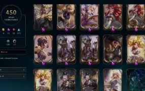 Conta lol 450 skins, 23 míticas, todas ultimates, 34 lendári