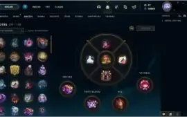 CONTA LEAGUE OF LEGENDS DIAMANTE 2 E VALORANT