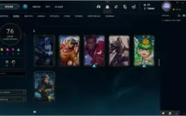 CONTA LEAGUE OF LEGENDS DIAMANTE 2 E VALORANT