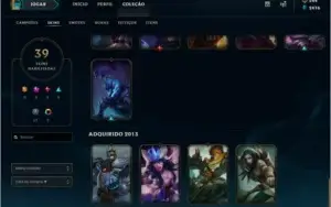 Conta Gold 5 League Of Legends lol